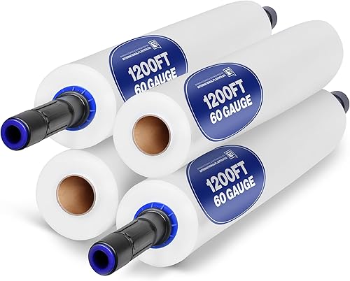 Miniatura 26 de International Plastics Co. Película elástica de plástico de 18 pulgadas 1200 pies 500% de capacidad de estiramiento