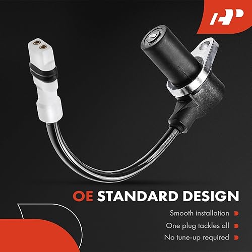 Miniatura 6 de A-Premium Sensor de velocidad de rueda ABS delantero o trasero - Compatible con modelos Porsche - 911 1999-2005, para Boxster 1997-2004 - Reemplaza