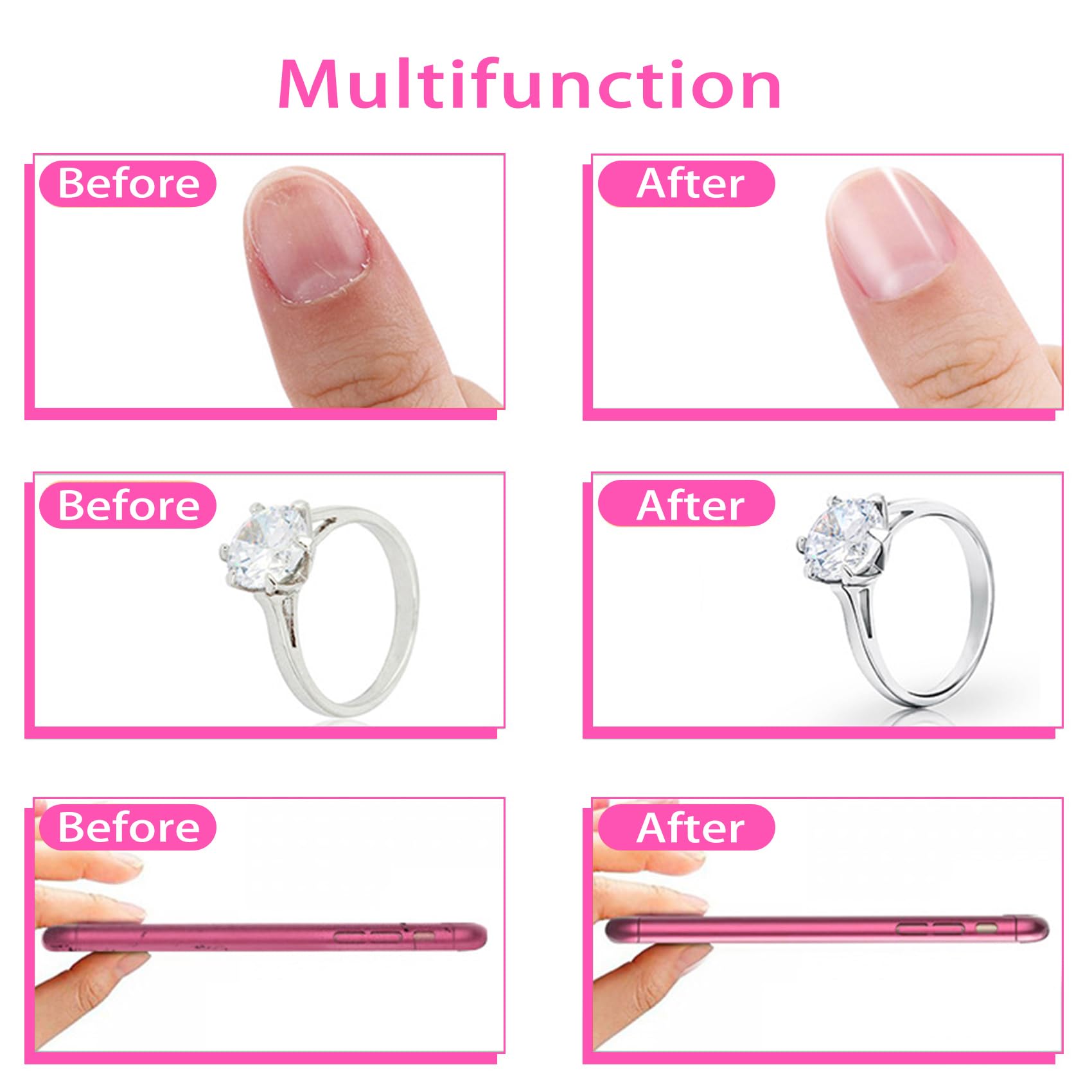 Lot De 15 Limes À Ongles, Limes À Ongles Professionnelle, Lime À Ongles Double Face 100/180, Pour Manucure Cosmétique, Animaux Domestiques, Maison