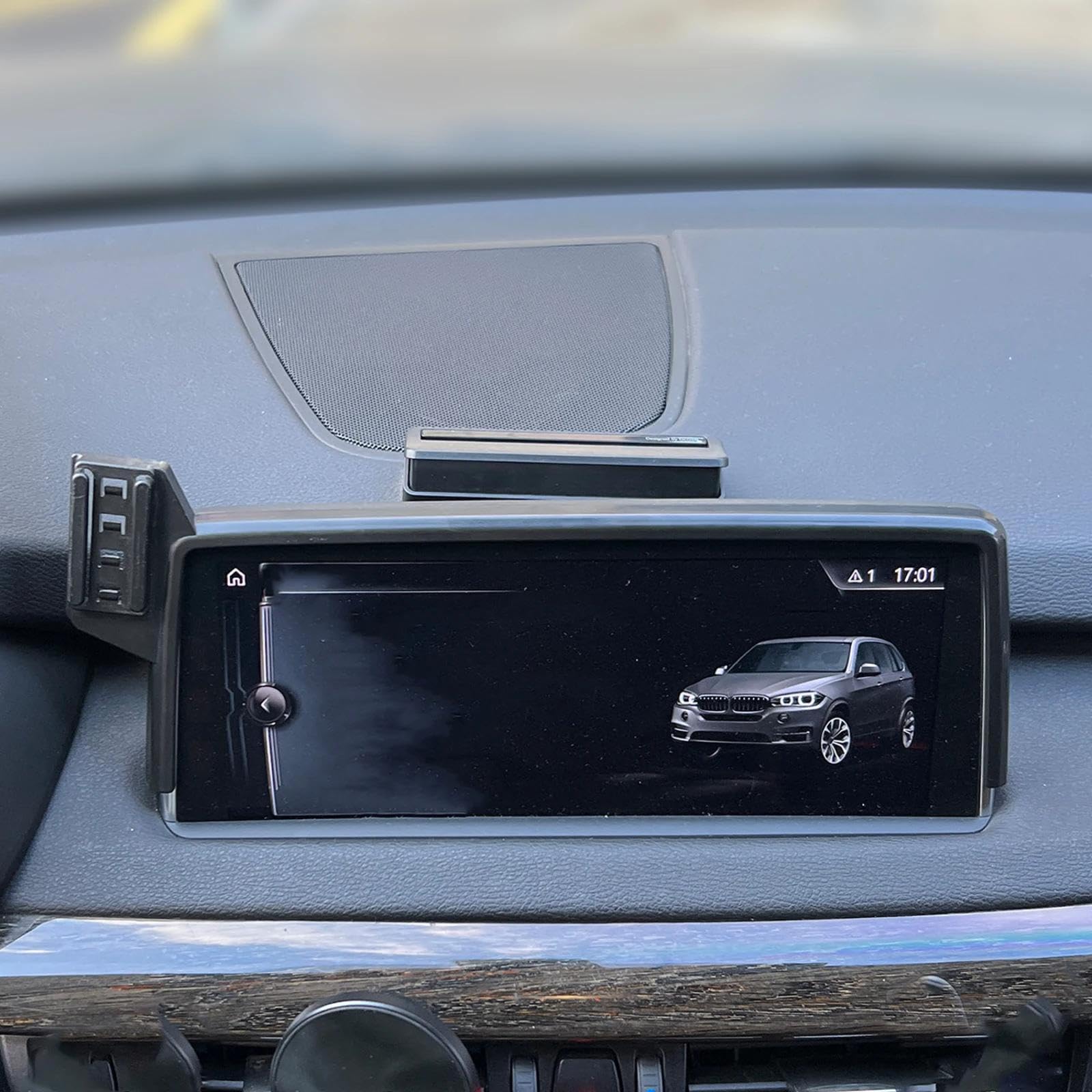 Soporte Móvil Coche para BMW X5 F15 2014-2018, Soporte para teléfono móvil de Coche de 10.3 Pulgadas Soporte de navegación GPS