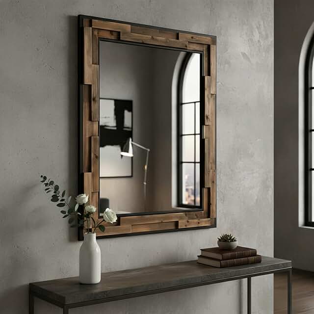 ZIYOO Wood Mirror 40