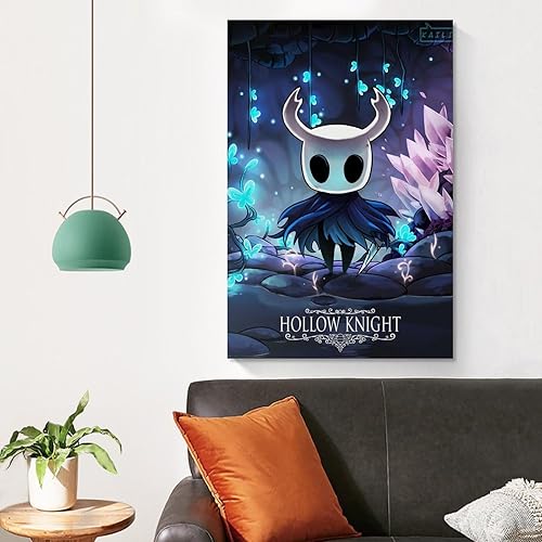 Miniatura 4 de HULDFRDA Póster de caballero hueco, pintura decorativa, lienzo, arte de pared, para sala de estar, dormitorio, pintura del hogar, 16 x 24 pulgadas