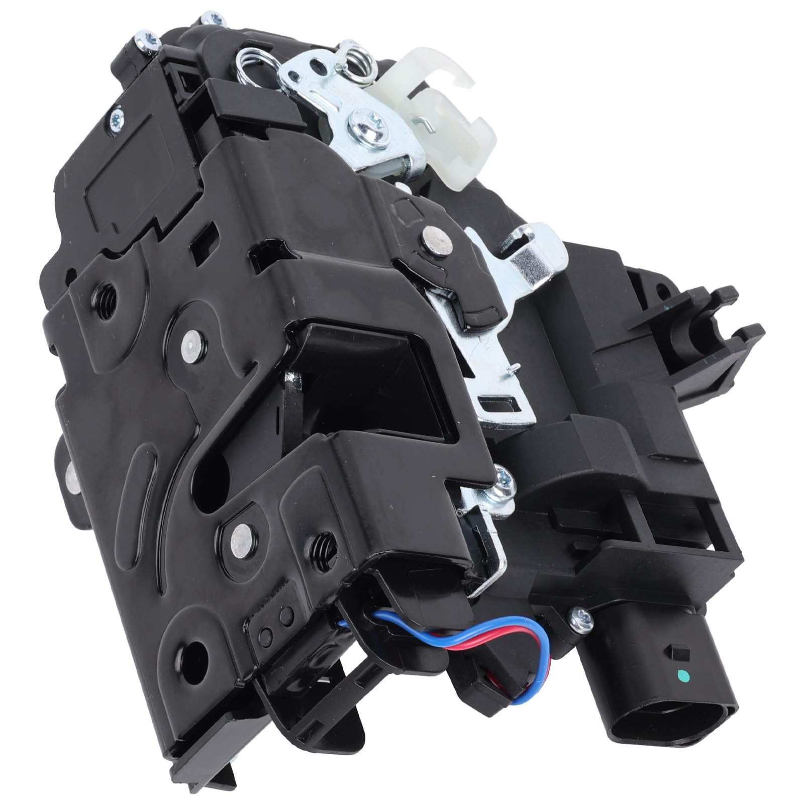 Serrure de porte servomoteur avant gauche 8 broches compatible avec Golf IV Variant 1J5 1J1 Toledo II 1M2 Arosa 6H Lupo 6X1 6E1 New Beetle 9C1 1C1 Passat 3B Accessoires de voiture Pièce # 3B1837015A
