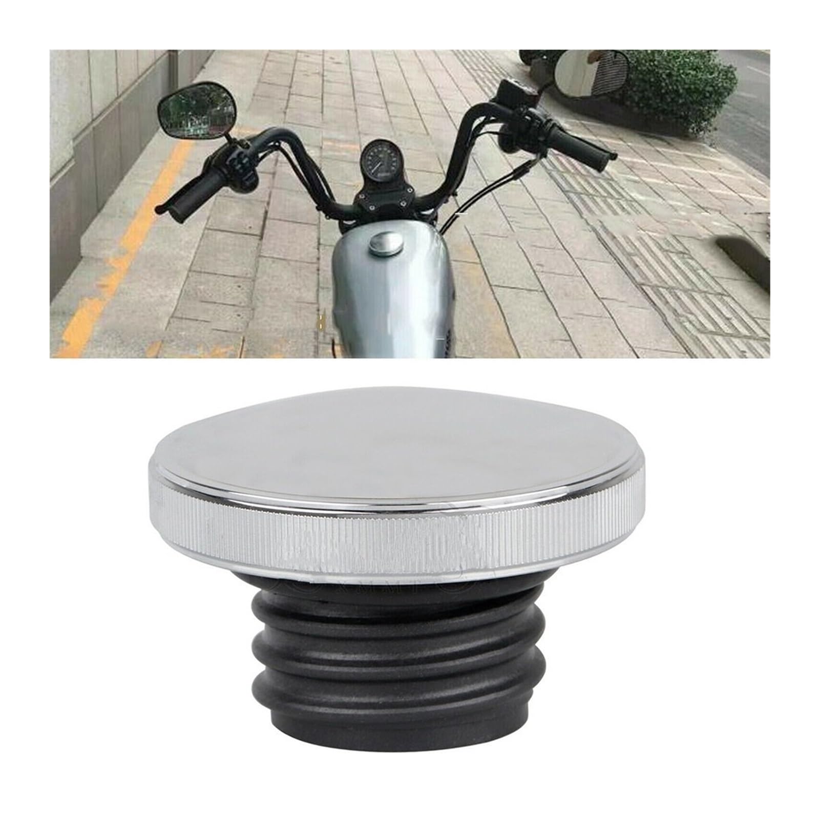 Motorrad-Tankdeckel Für Har&Ley XL883/1200/48 Motorrad Gas Tankdeckel Öleinfülldeckel Zubehör