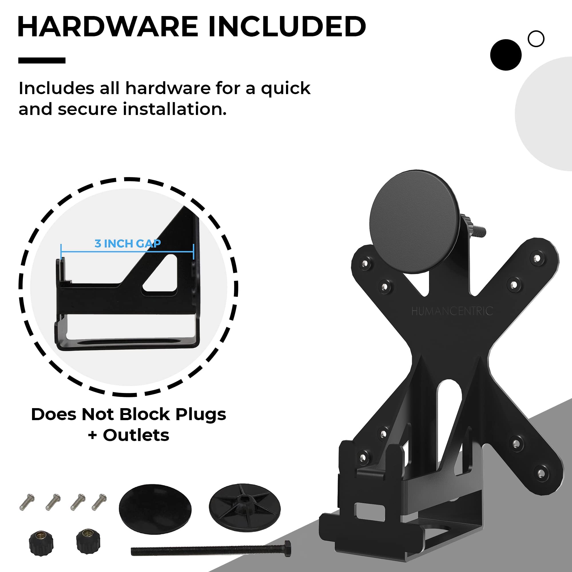 HumanCentric VESA Mount Adapter Bracket, VESA Adapter Compatible with
