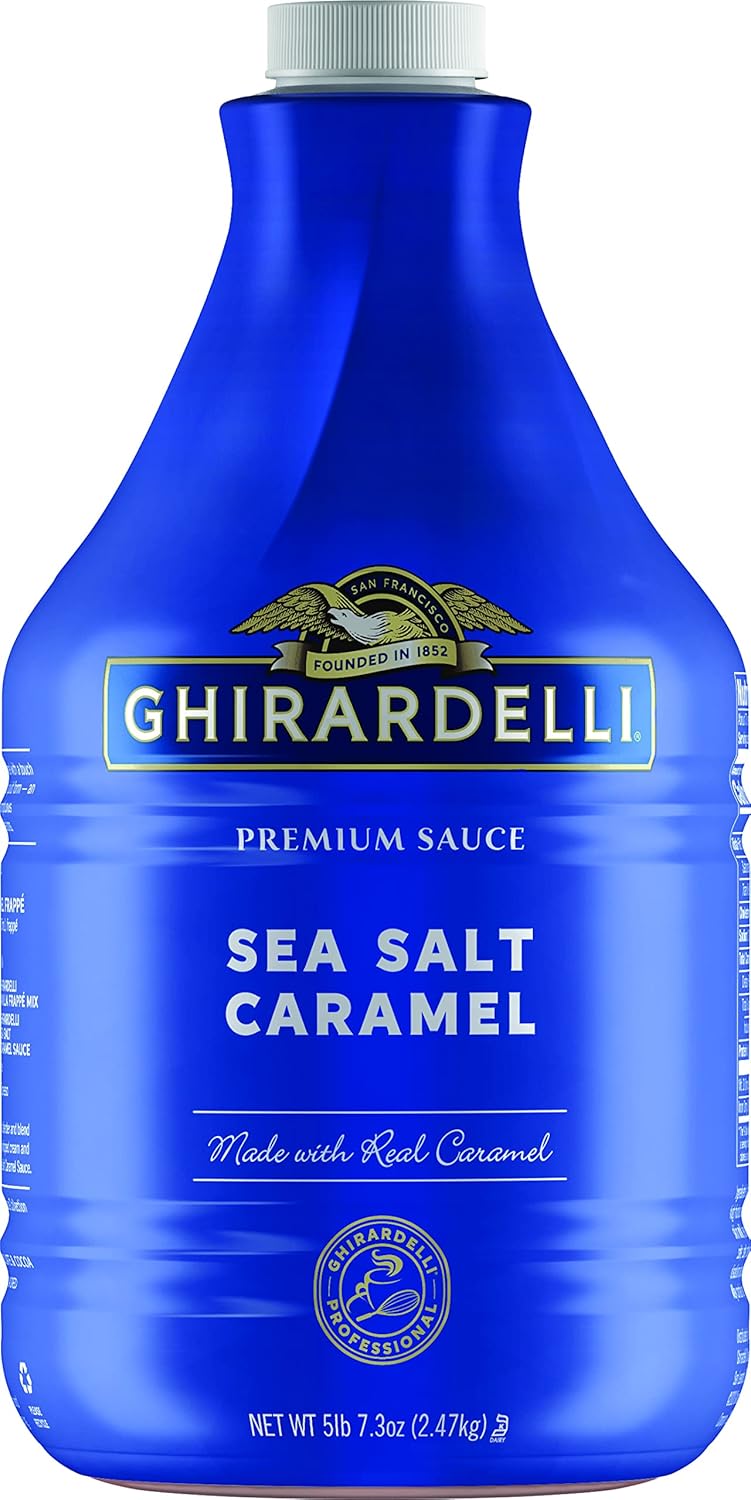 Ghirardelli Chocolate Company Sea Salt Caramel Sauce Pump