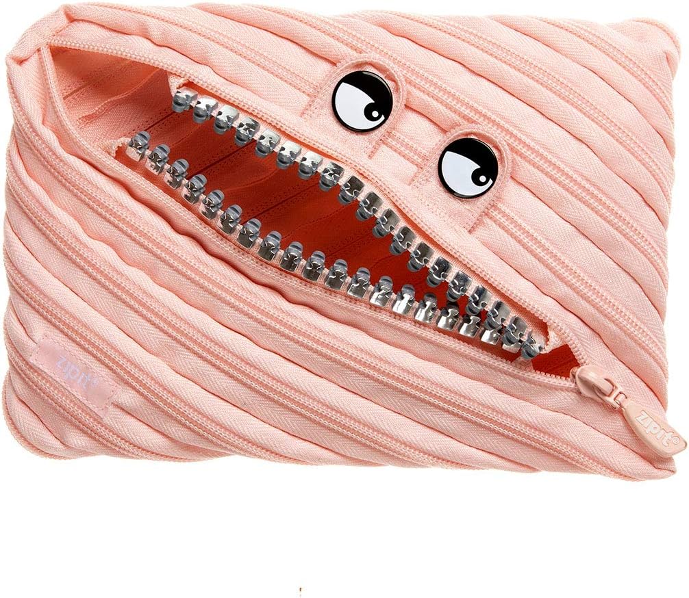 ZIPITGrillz Big Pencil Case, Peach
