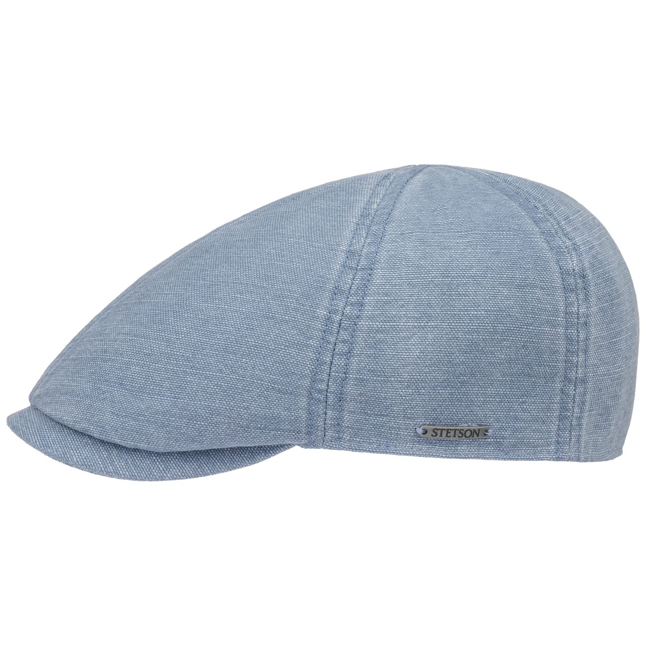 Stetson Gorra Castleford Hombre - Made in The EU de algodón Gorro Ivy Lino con Visera, Visera Verano/Invierno