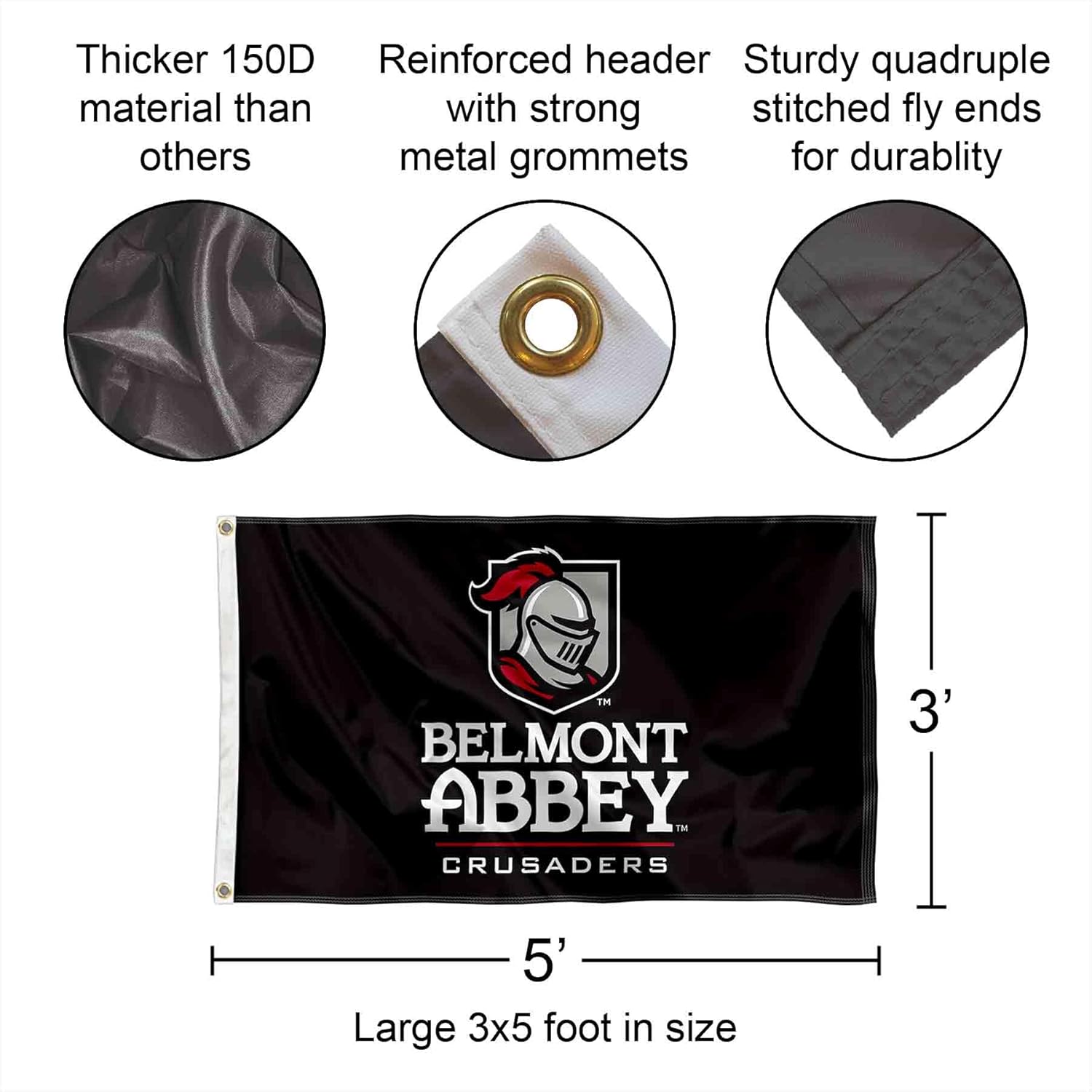 Belmont Abbey Flag - Image 2