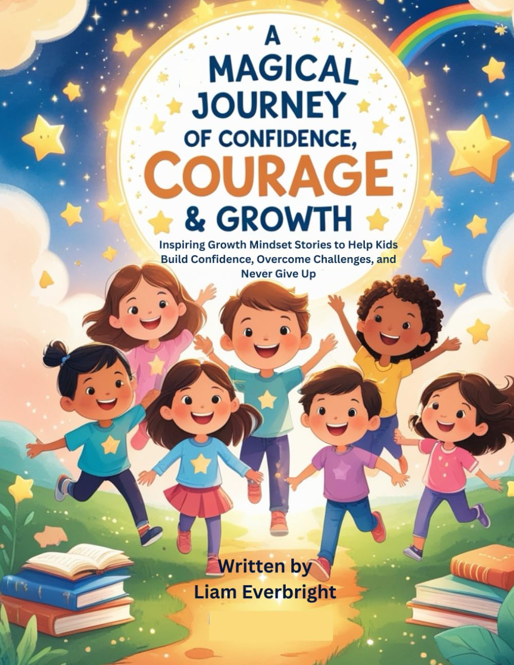 A Magical Journey of Confidence, Courage & Growth: Inspiring Growth Mindset Stories to Help Kids Build Confidence, Overcome Challenges, and Never Give Up