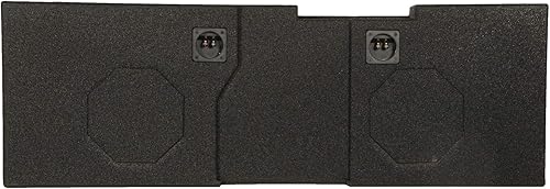 Miniatura 5 de Q Power Caja de subwoofer con puerto de 2 agujeros 2014-2016 GMChevy Crew Cab de 12 pulgadas QBGMC14212