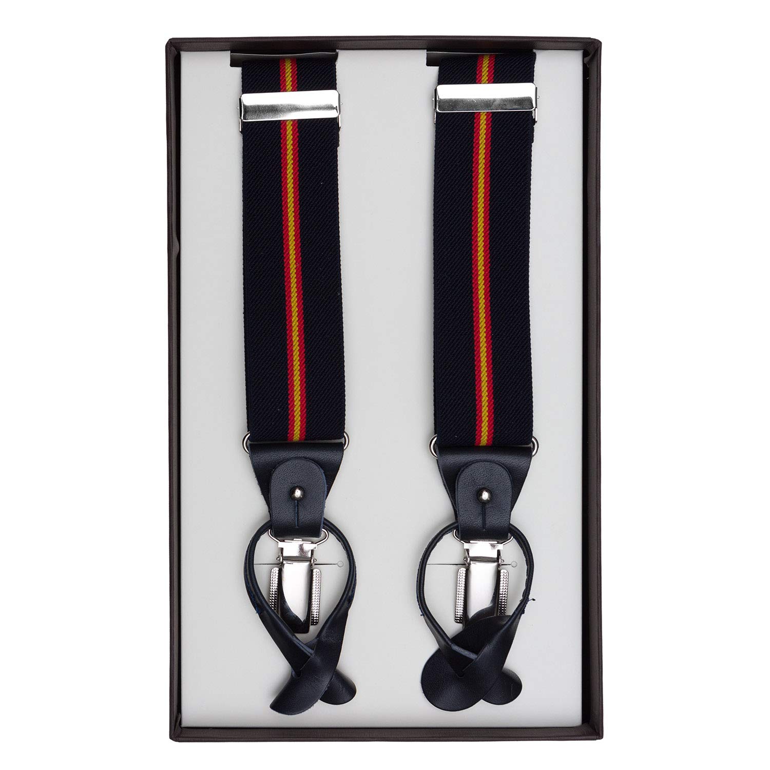 Tirantes Cuero Bandera España