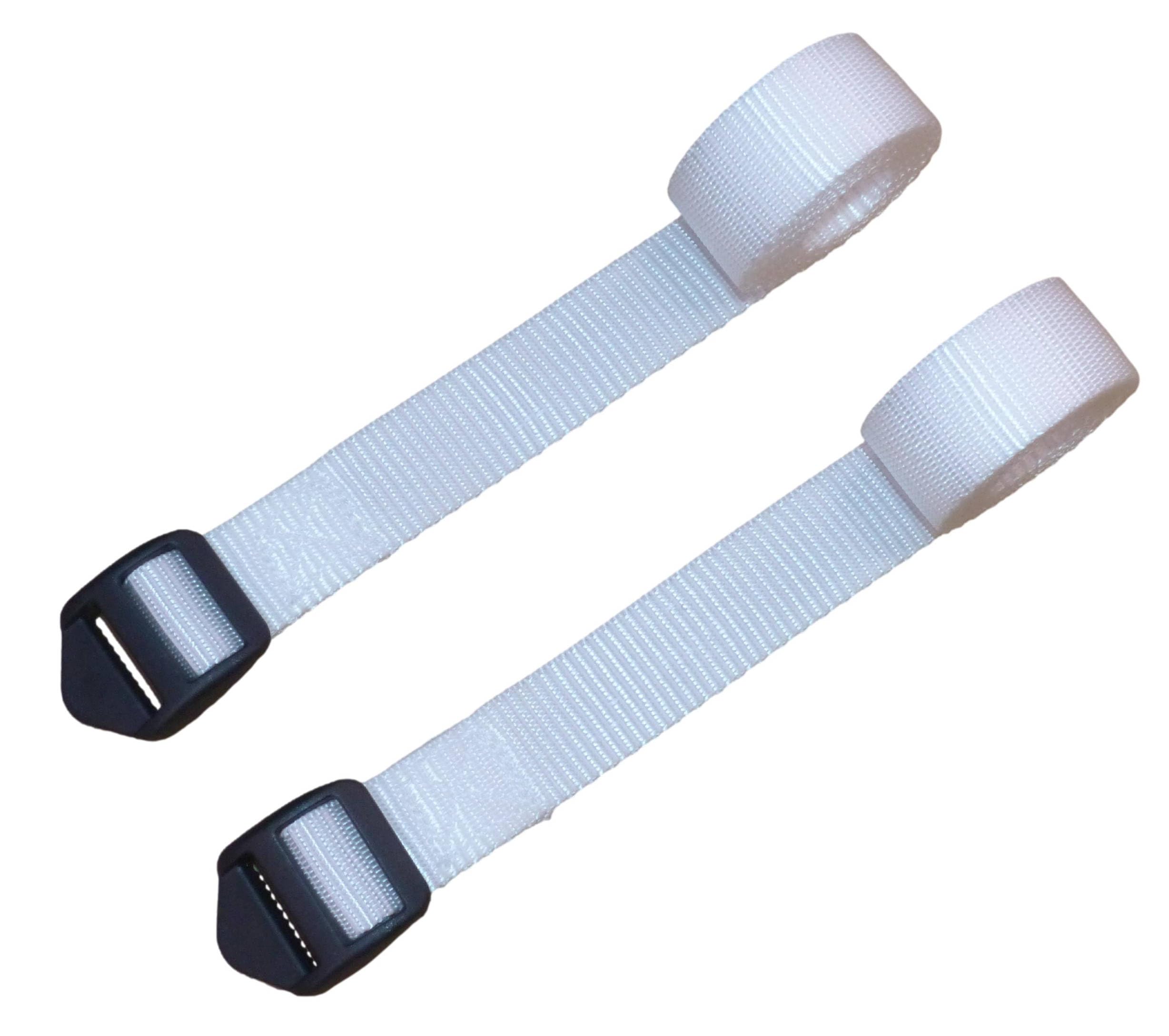 Webbing Straps for Camping and Hiking (150cm, white)