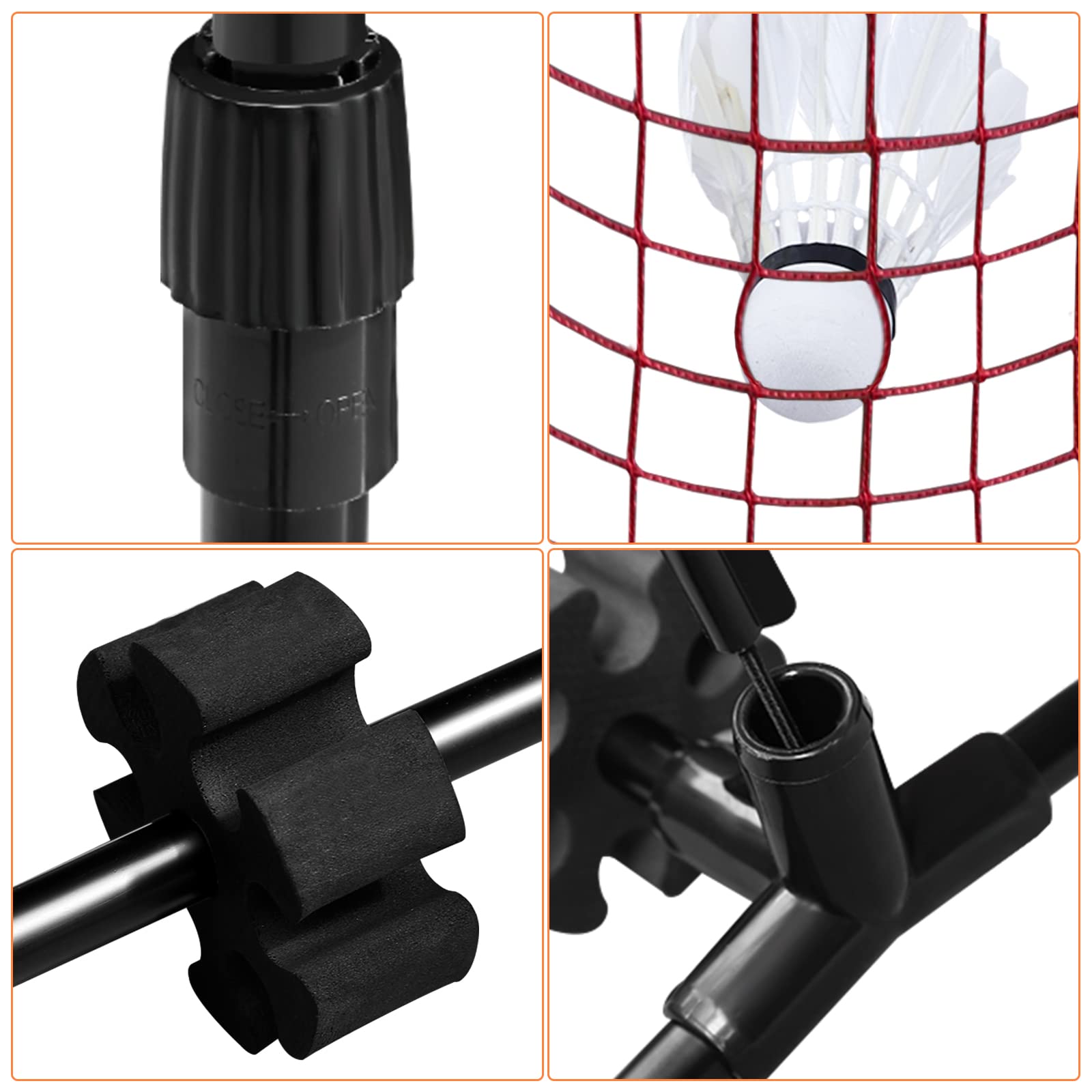 Ikodm Filet De Badminton Pour Extérieur, Volleyball, 510