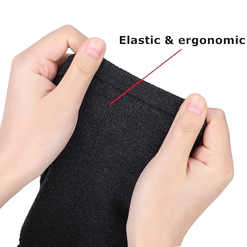 Miniatura 6 de Soporte de hombro cálido para el hombro, almohadilla elástica de lana para el hombro, soporte de estabilidad, protector de manga de urdimbre