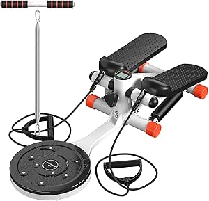 Amazon.com : Multi-Function Mini Stepper 330 lbs Capacity - Exercise ...