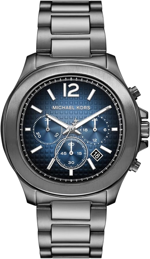 Amazon.com: Michael Kors Men's Sage Chronograph Gunmetal Stainless