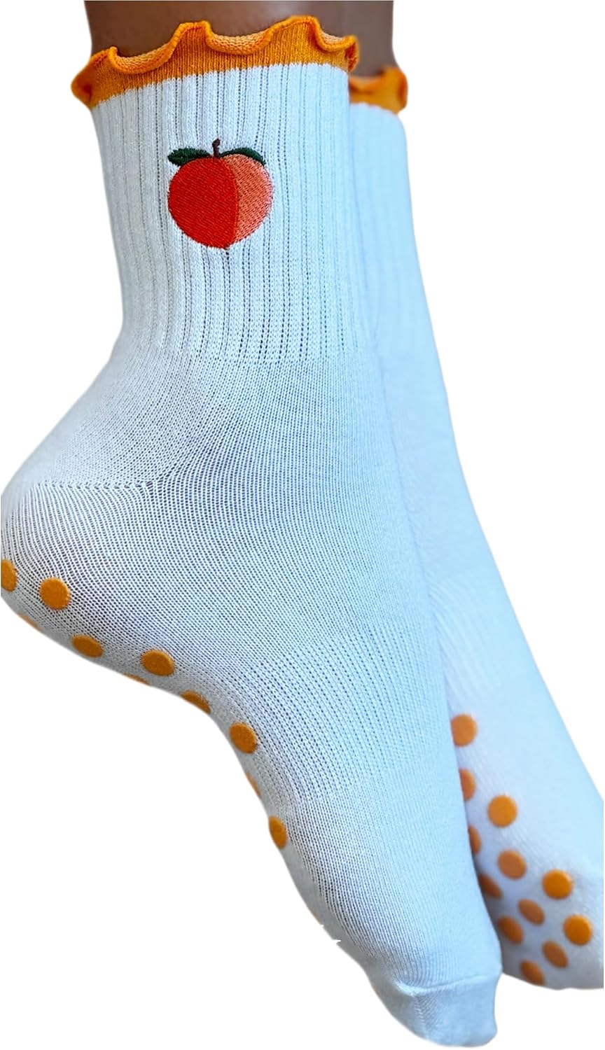 Non-Slip Cute Pilates Socks with Grips for Women | Cute Grip Socks for Yoga Womens