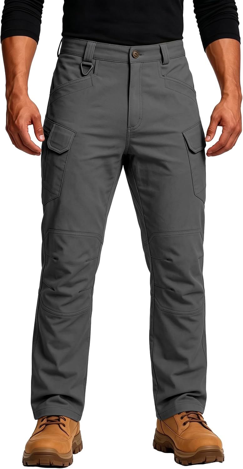 Men's Tactical Work Pants Ripstop Hiking Cargo Pants