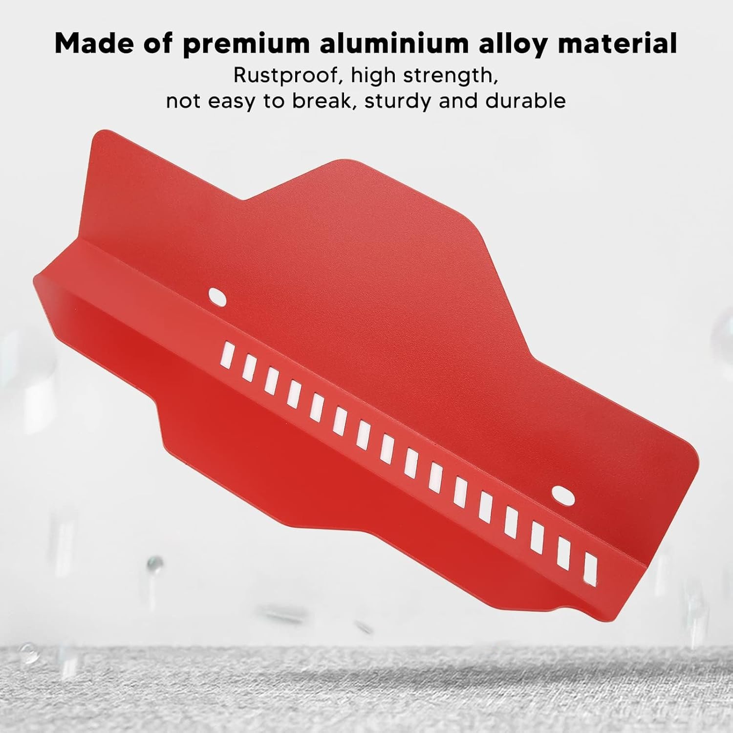 Aramox Car Pulley Cover, Pulley Cover Aluminium Alloy High Accuracy Car Accessories Replacement for Impreza (Red)