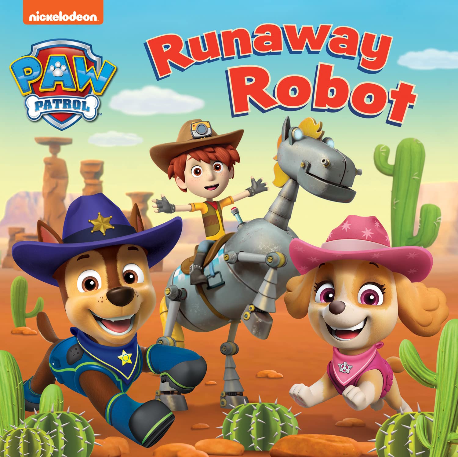 PAW PATROL RUNAWAY ROBOT BOARD BOOK by Paw Patrol 9780008615345