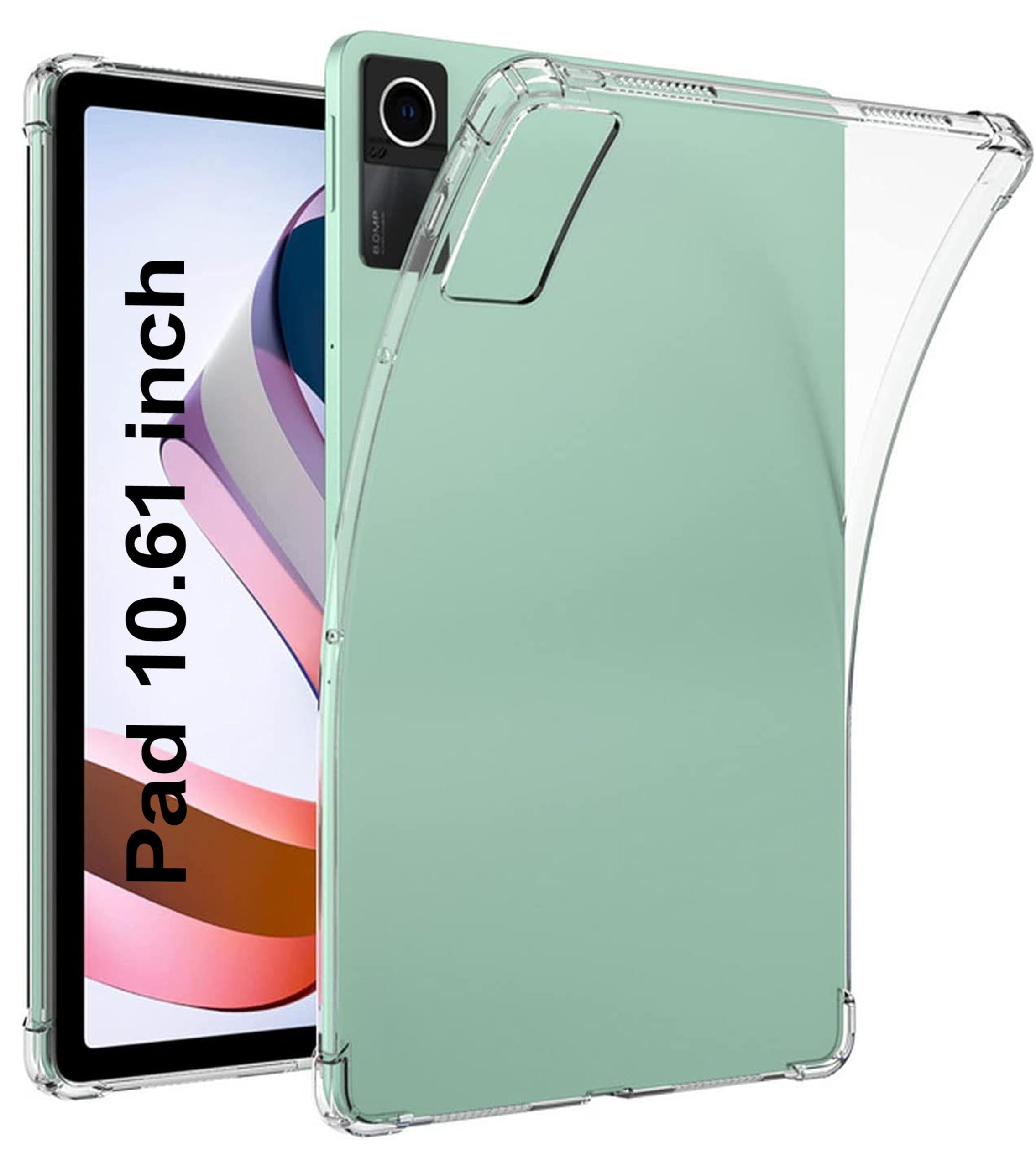 TGK Transparent Back Cover for Redmi Pad 10.61 Inch Case : Amazon