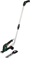 Scotts LSS10272PS 7.5V Cordless Lithium-Ion Grass Shear & Shrub Trimmer with Wheeled Extension Pole, Green