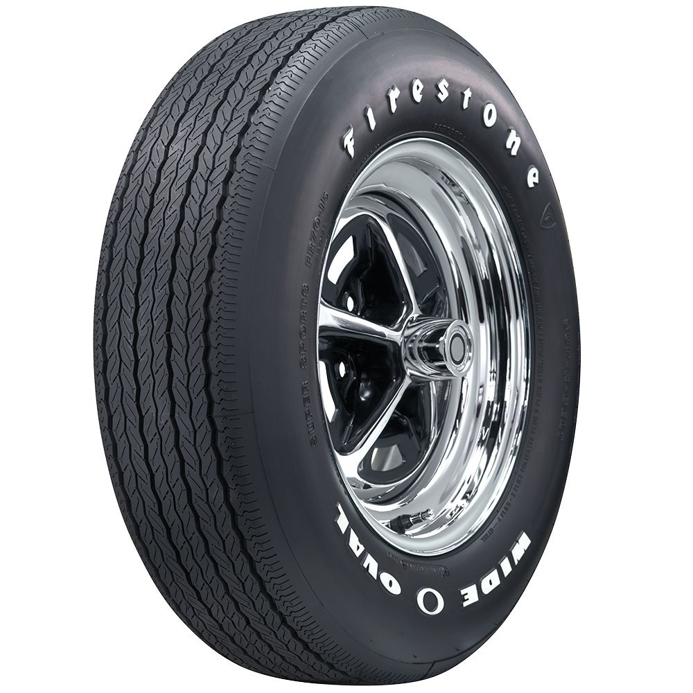 Amazon.com: Coker Tire 62490 Firestone Wide Oval Tire FR70-15 