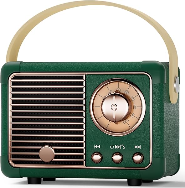 Caulikine Coolen Retro Enceinte Bluetooth