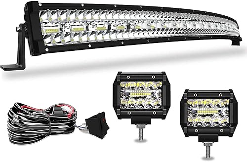 DakRide Barra de luz Led de triple hilera disponible en Yaxa Peru