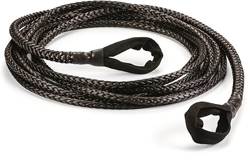 WARN 93119 Spydura Extensión de cable de cabrestante sintético con extremos de bucle 38" de diámetro x 50' de longitud, capacidad de 5 toneladas