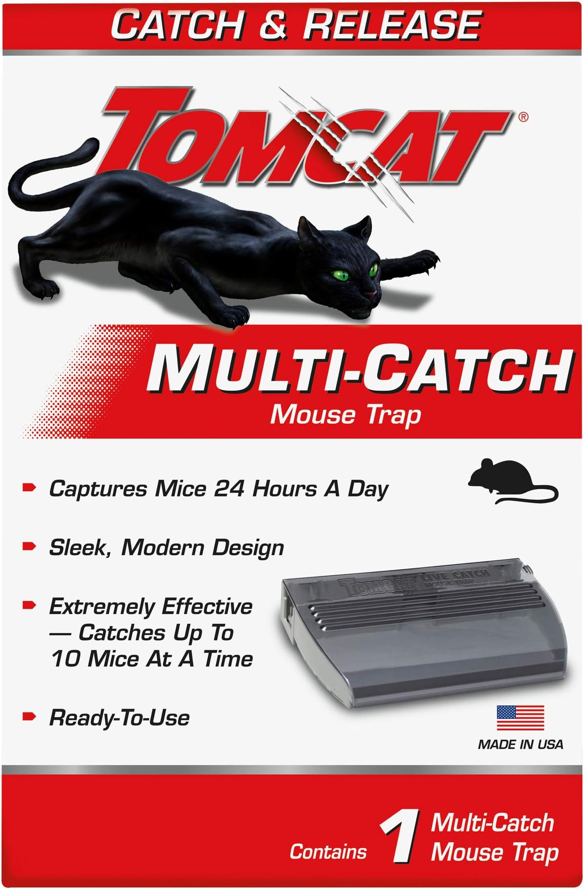 0361610 Multi-Catch Live Mouse Trap, 1 Pk