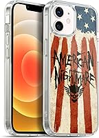 Vista 31 de Head Case Designs Funda de gel suave con licencia oficial de la WWE American Nightmare Flag Cody Rhodes Graphics compatible con Apple iPhone 7