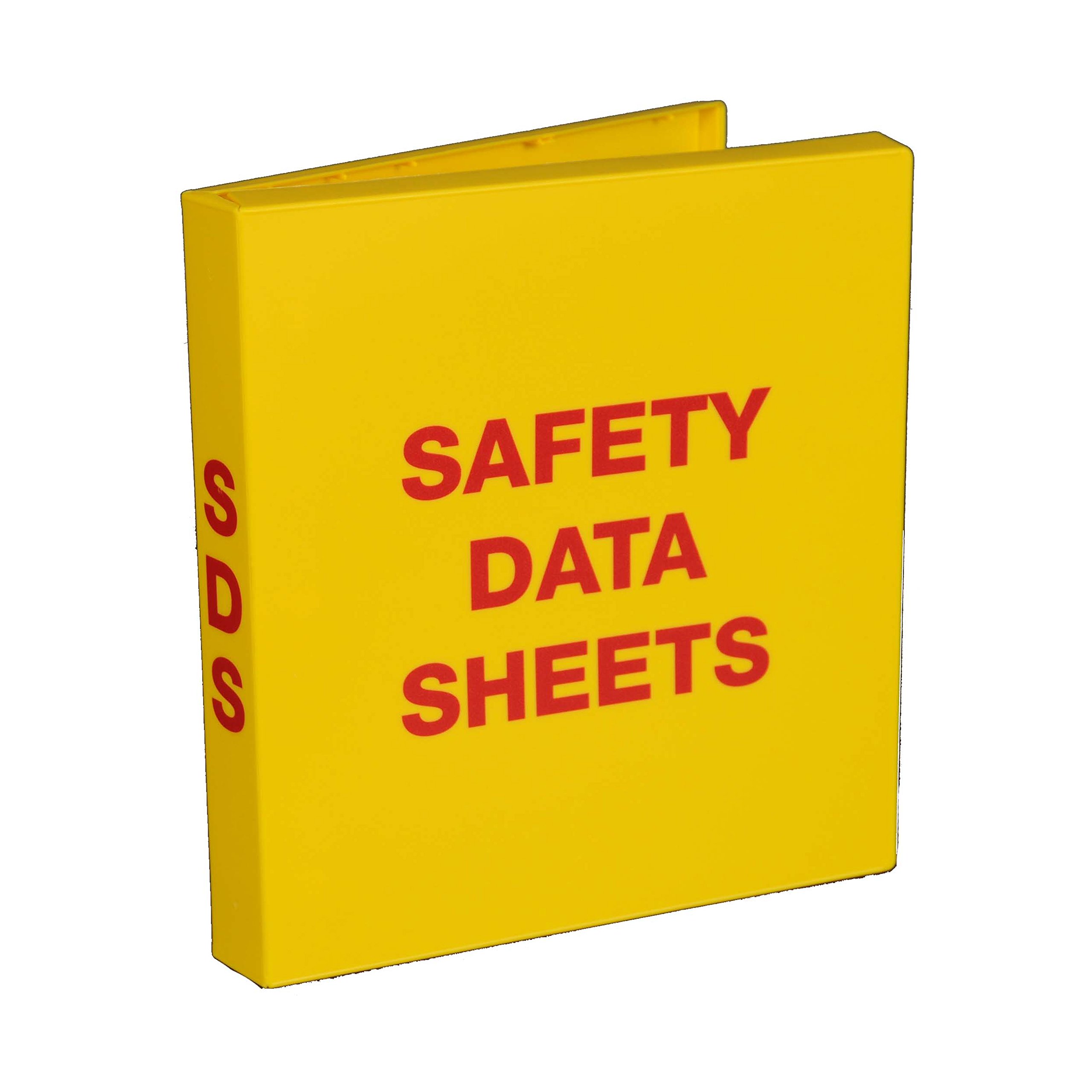 UniKeep SDS Binder - 1.5'' Capacity, (3 Poly Rings), Fully Enclosed