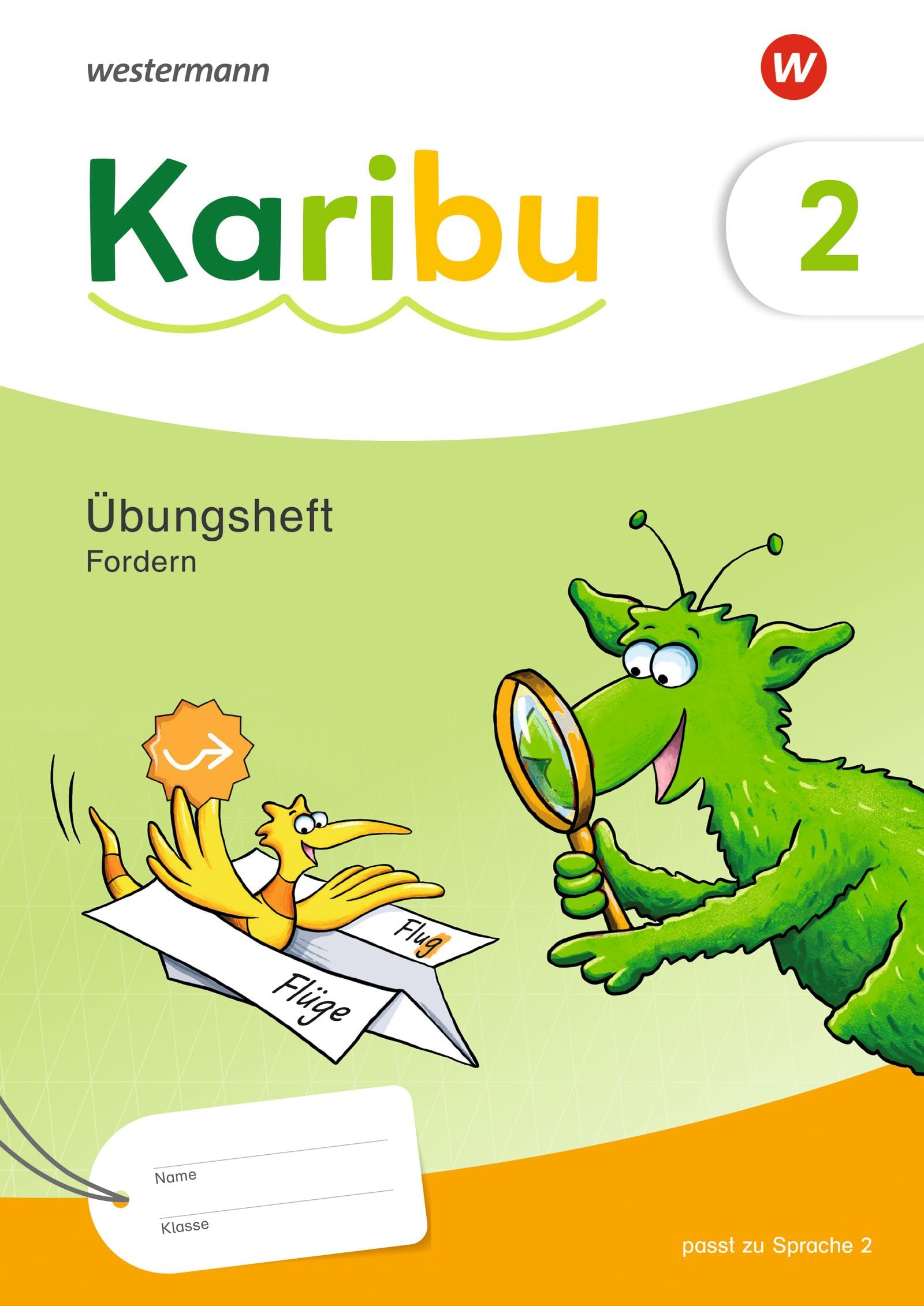 Karibu - Ausgabe 2024: Übungsheft Fordern 2 passend zu Ausleihe und Verbrauch