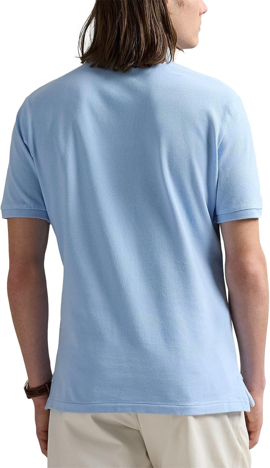 POLO RALPH LAUREN Men's Big Pony Classic Fit Mesh Polo Shirt