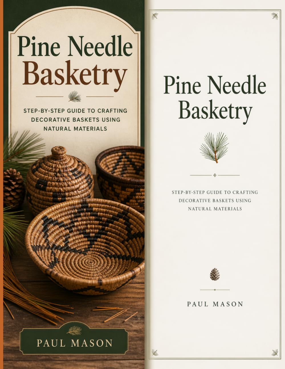 Pine Needle Basketry: Step-by-Step Guide to Crafting Decorative Baskets Using Natural Materials