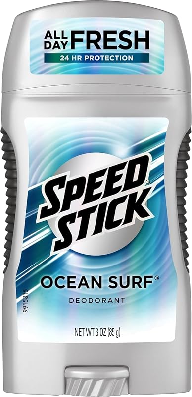 Speed Stick Desodorante em bastão para homens, fragrância Ocean Surf, aproximadamente 86 g