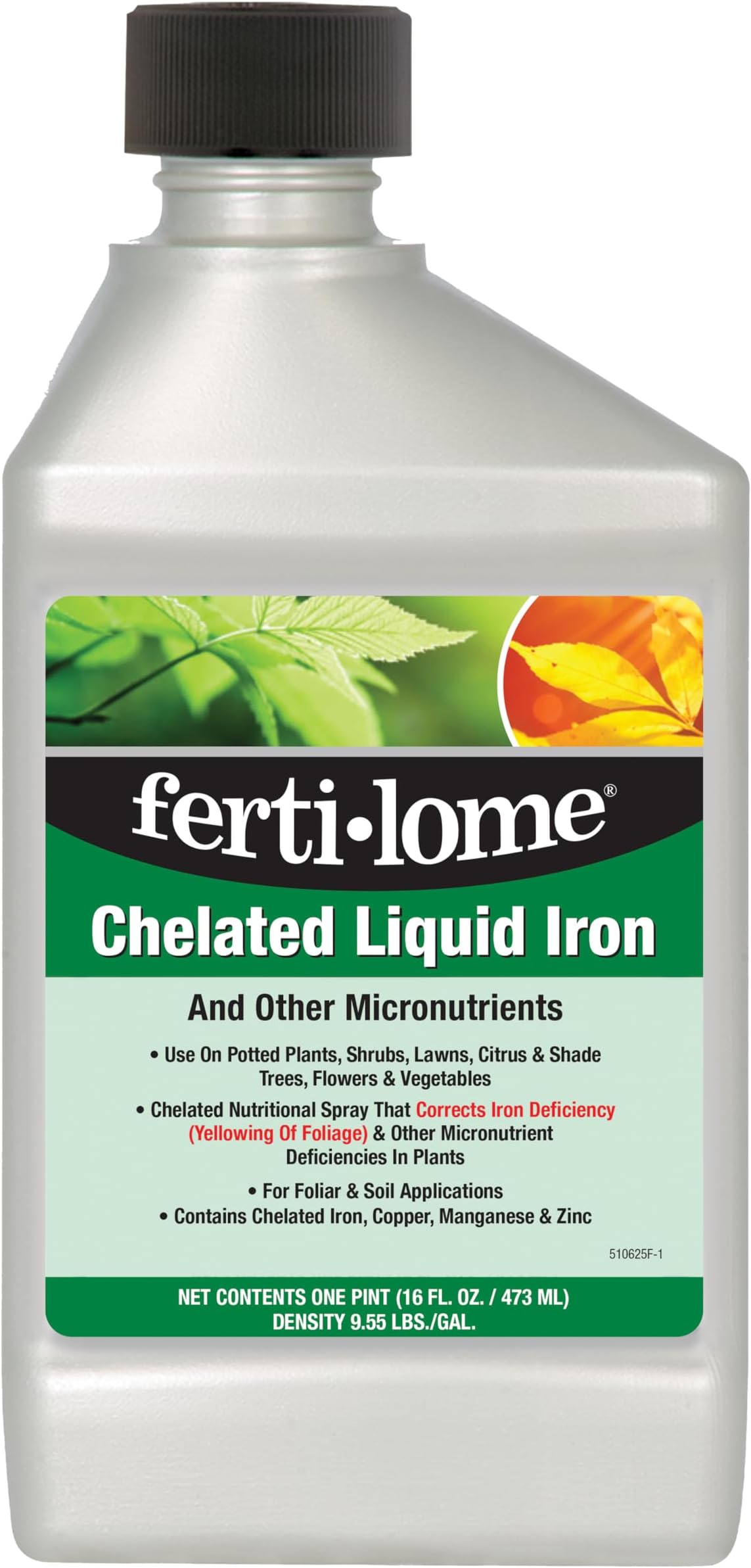 Fertilome (10625) Chelated Liquid Iron and Other Micronutrients (16 oz)