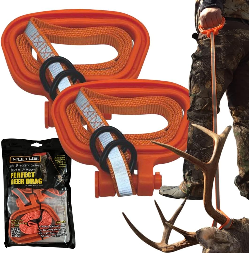 MULTUS Perfect Deer Drag Rope - Unique Hunting Gifts for Men - Essential Hunting Gear and Accessories - Deer Pull Strap