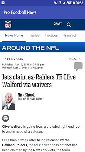 Pro Football Newz
