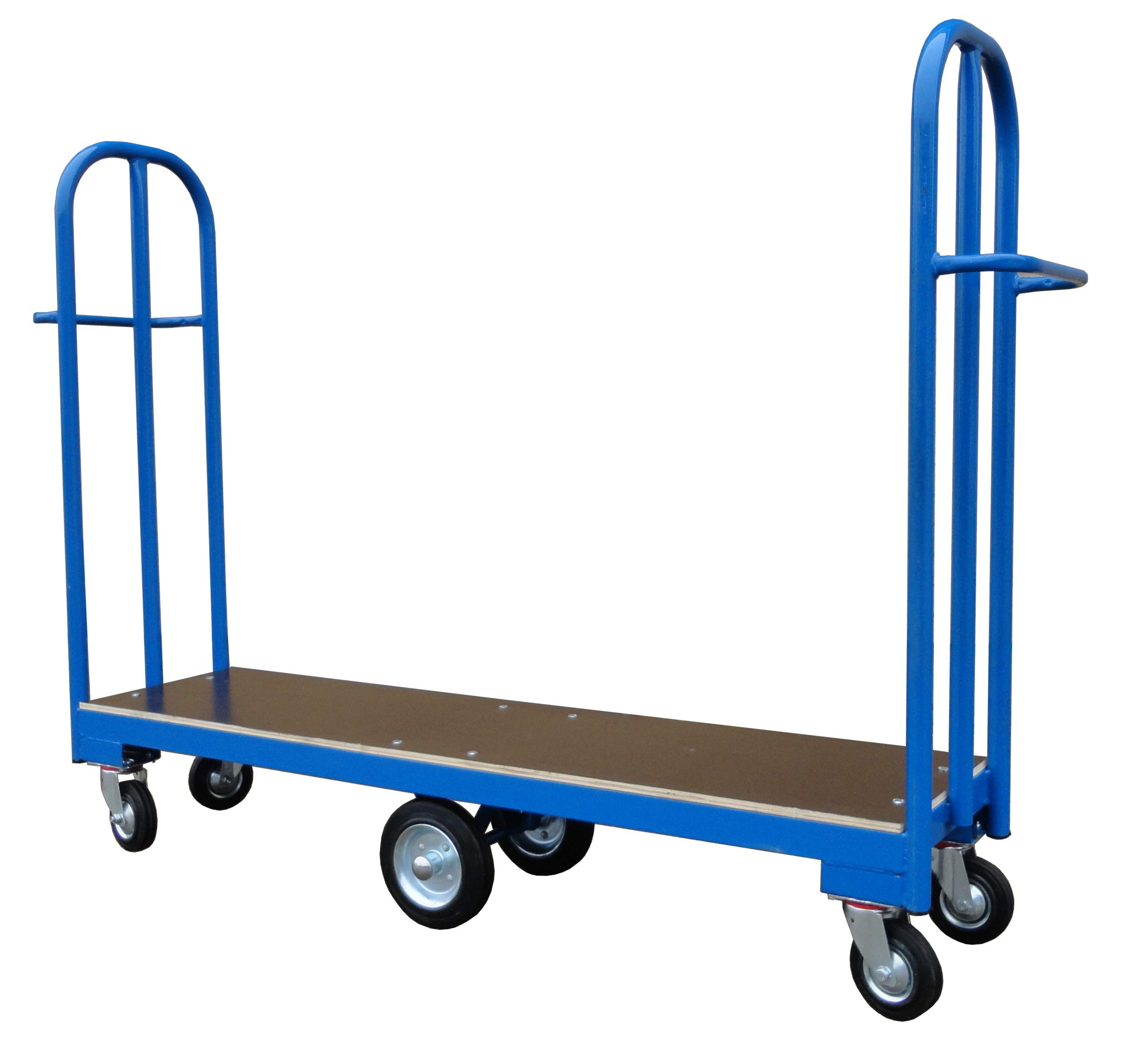 Narrow Stock Trolley, U Boat Trolley, Cash and Carry Cart, Capacity 350kg