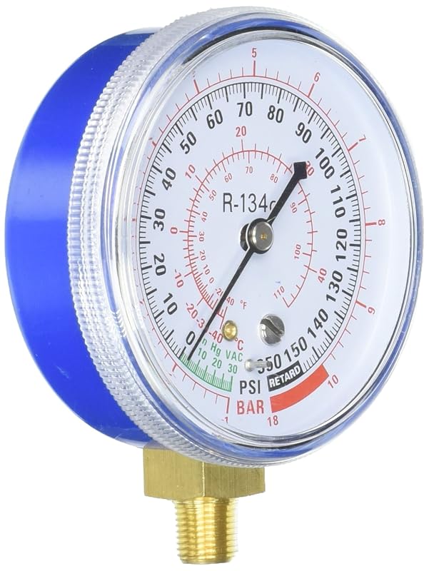 Manômetro de baixa pressão FJC 6136 para R134A – 1 unidade