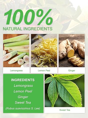 Vista 321 de TeeLux Mugwort Tea Bags - Té de hierbas de artemisa seca natural, sin cafeína, 40 bolsas de té