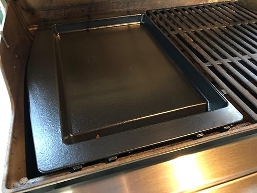 Vista 18 de 7404 Plancha reversible de hierro fundido para piezas de parrilla Weber Summit, placa de plancha para Weber Summit 400/600 SER Part Summit Silver