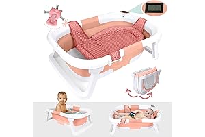 Spacious Aquascale Baby Bathtub: Comfort, Safety, and Fun
