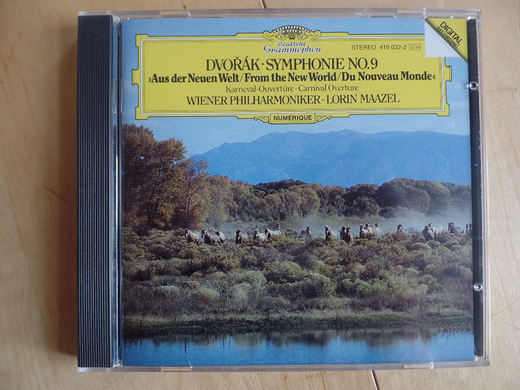 Dvorak: Symphony No 9, Carniva [Audio CD] Vienna Philharmonic Orchestra; Maazel, Lorin