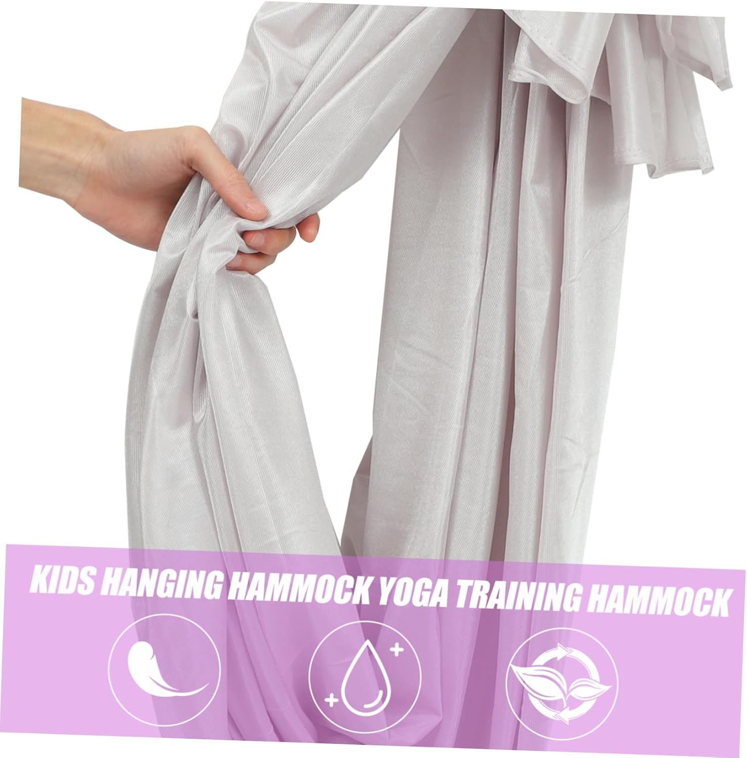 1set Boy Girl's Aerial Hammock for Indoor and Outdoor Use Material Enhances Flexibility Comfortable and Safe for Home Gym Travel