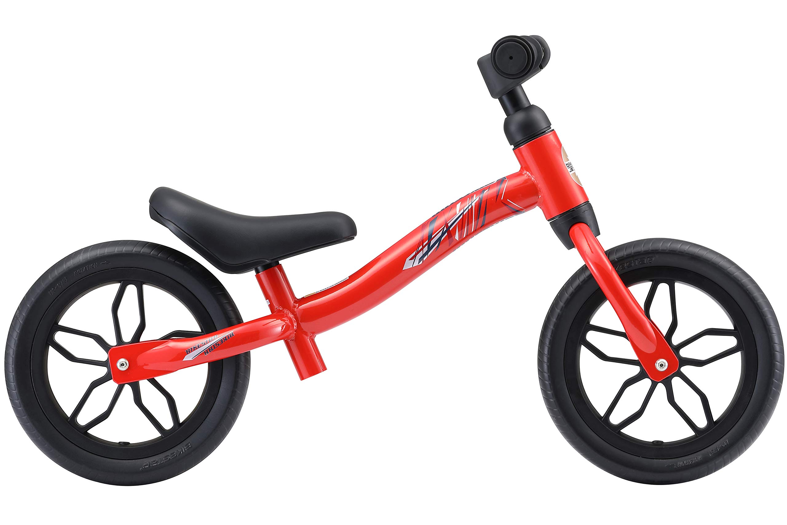 BIKESTAR 2-in-1 Bicicletta Senza Pedali Peso Leggero (3KG!) per Bambino et Bambina 2-3 Anni | Bici Senza Pedali Bambini 10 Pollici Eco | Rosso