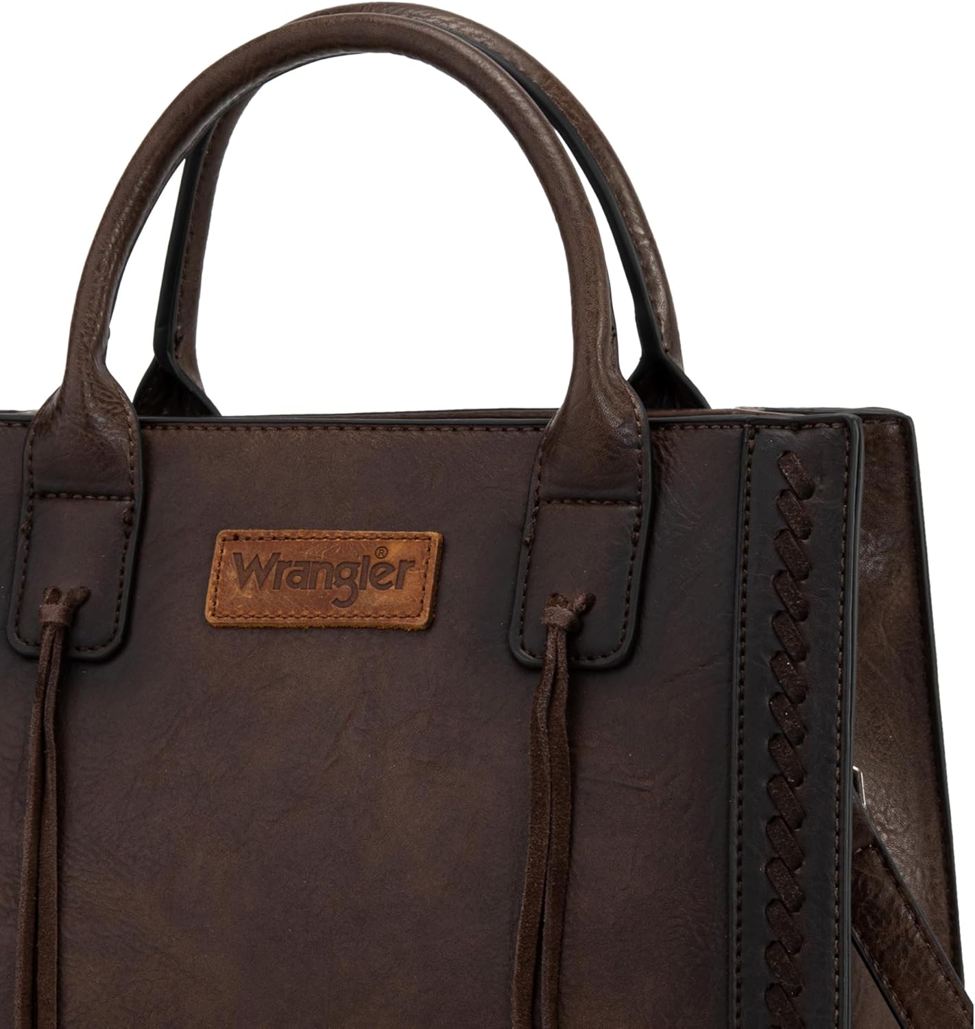 Wrangler Tote Bag for Women Western Cowhide Purse and Wallet Set - Image 3